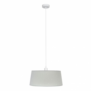 Distribuidor - Lâmpadas Diversas | Colgantes Infantil | COLGANTE CONSCIENCIA 1XE27 GRIS REGX40X40 CM Ref: 122894028